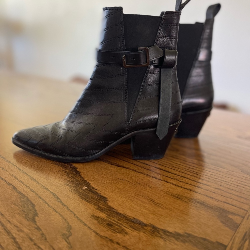 ZADIG & VOLTAIRE Women's Black Ankle Boots
